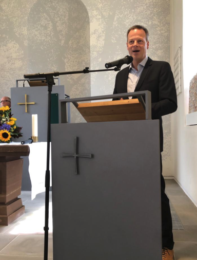 Schirmherr Dr. Philipp Gutbrod, Direktor Matildenhöhe Darmstadt
