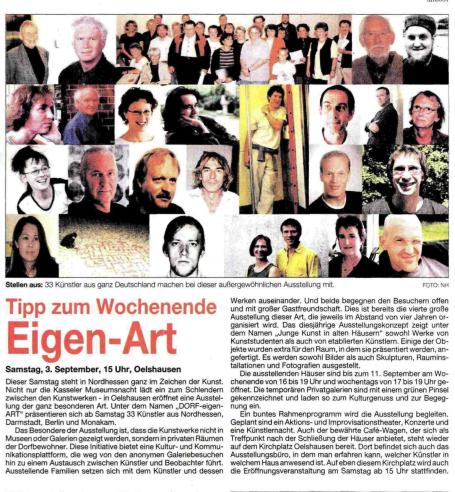 © Bericht HNA 01.09.2005