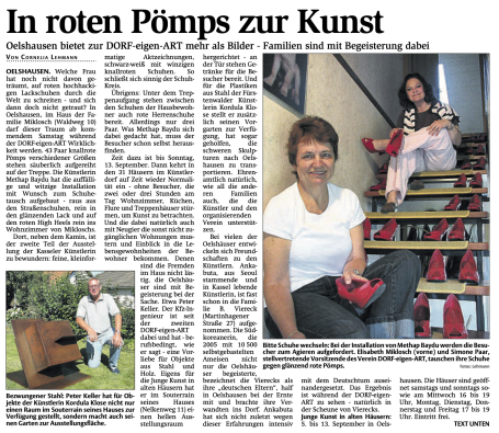 © Bericht HNA 02.09.2009