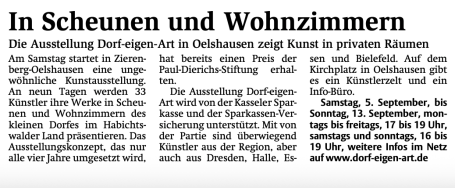 © Bericht HNA 03.09.2009