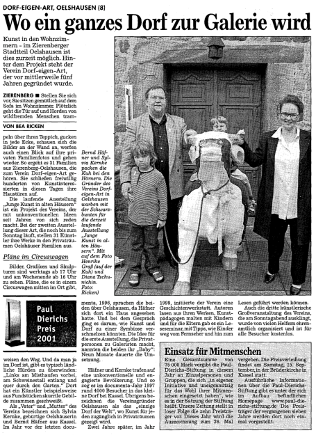 © Bericht HNA 05.09.2001